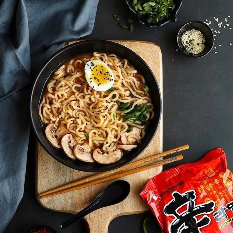 【宿舍囤货王】韩国农心辛拉面 Shin Ramyun | 40包整箱大包装 | 经典火辣牛肉味